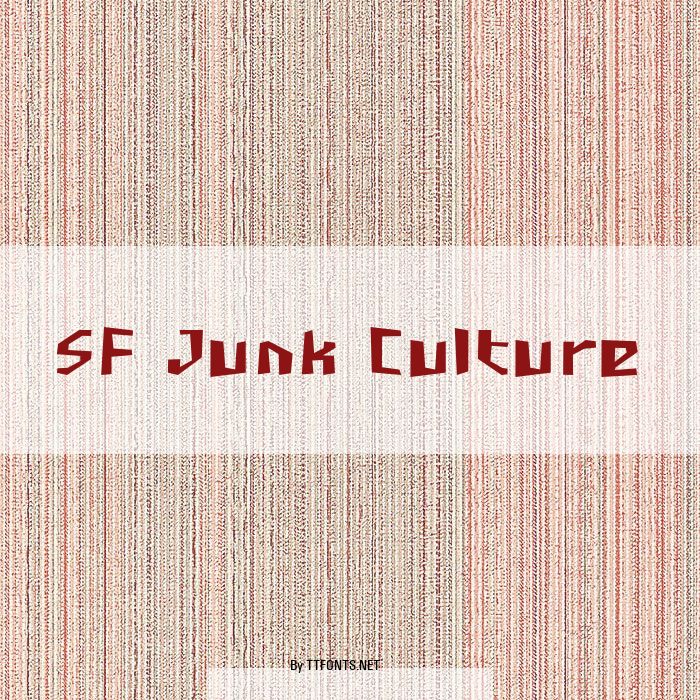 SF Junk Culture example